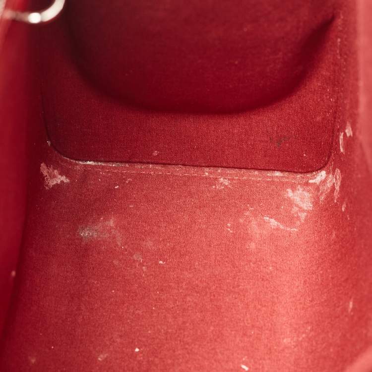 Pre Owned Louis Vuitton Rubis Epi Leather Brea GM Bag