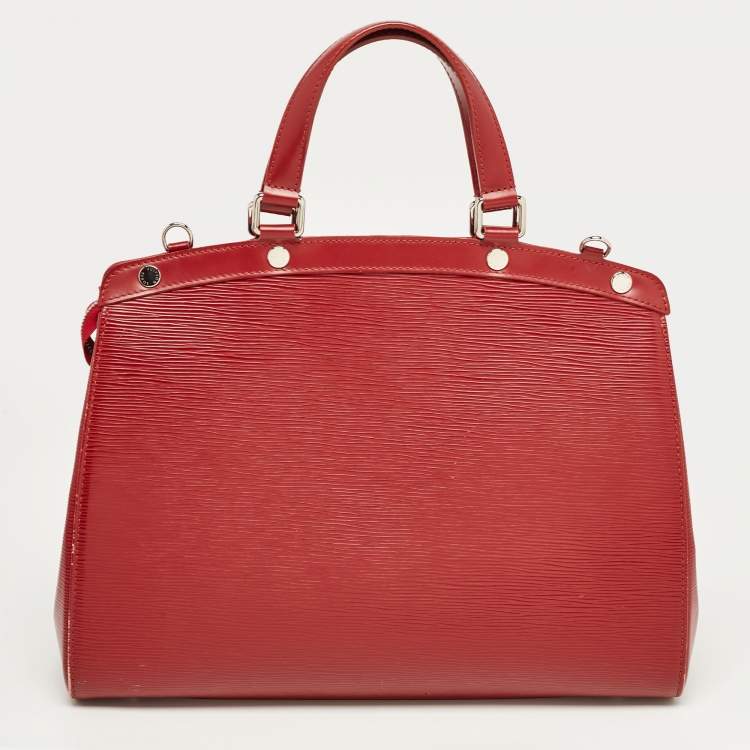 Pre Owned Louis Vuitton Rubis Epi Leather Brea GM Bag
