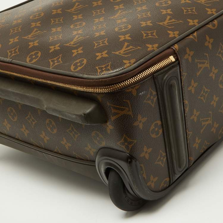 Pre Owned Louis Vuitton Monogram Canvas Business Pegase Legere 55 Luggage