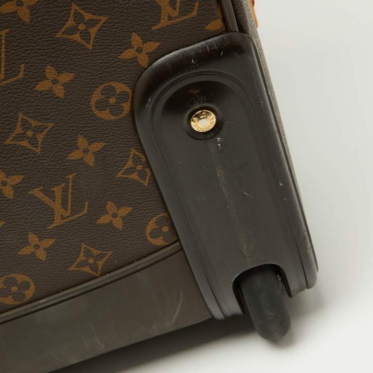Pre Owned Louis Vuitton Monogram Canvas Business Pegase Legere 55 Luggage