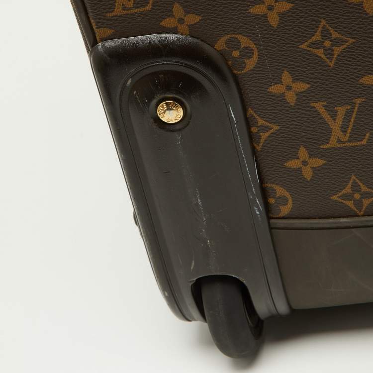 Pre Owned Louis Vuitton Monogram Canvas Business Pegase Legere 55 Luggage