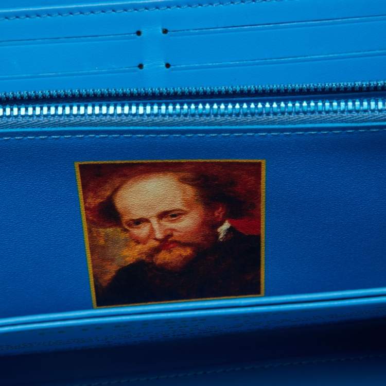 Pre Owned Louis Vuitton Multicolor Canvas Jeff Koons Rubens Zippy Wallet