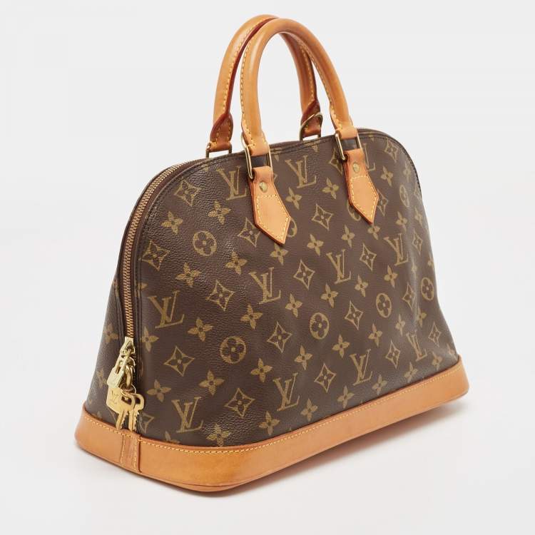 Pre Owned Louis Vuitton Monogram Canvas Alma PM Bag