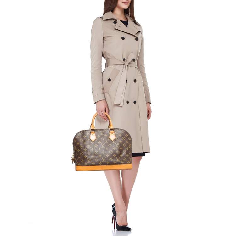 Pre Owned Louis Vuitton Monogram Canvas Alma PM Bag