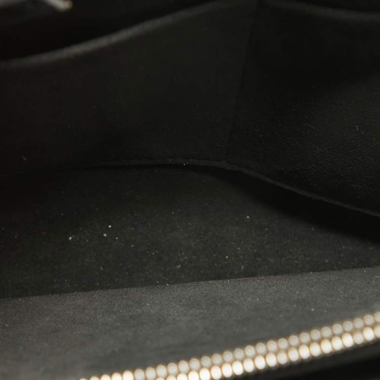 Pre Owned Louis Vuitton Black Epi Leather Twist Tote Bag