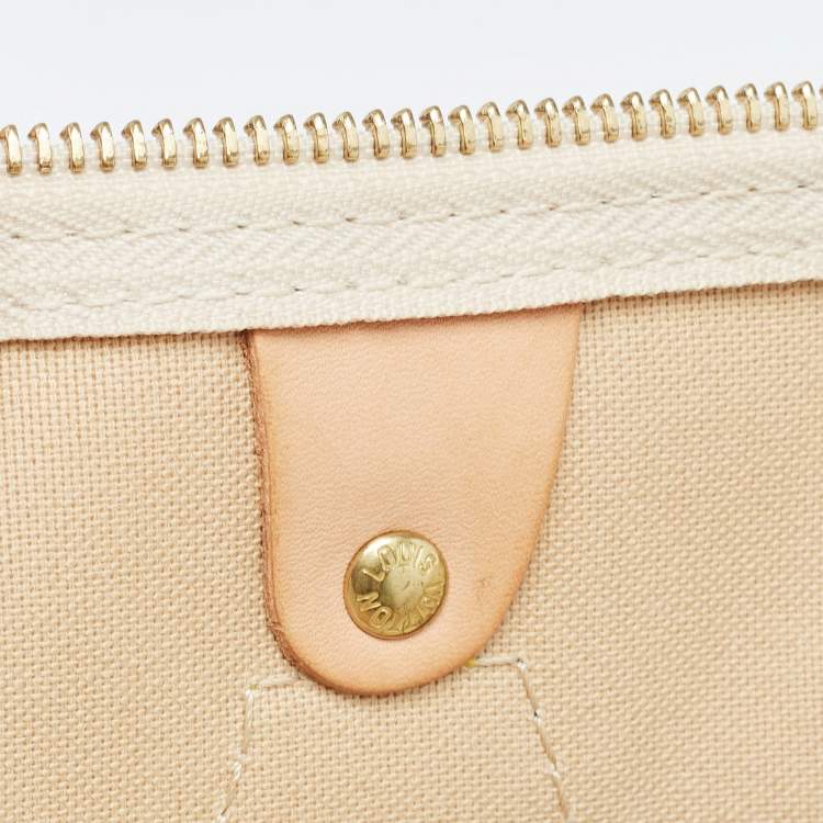 Pre Owned Louis Vuitton Damier Azur Canvas Speedy 30 Bag