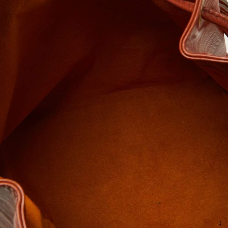 Pre Owned Louis Vuitton Kenyan Fawn Epi Leather Vintage Noé Bag