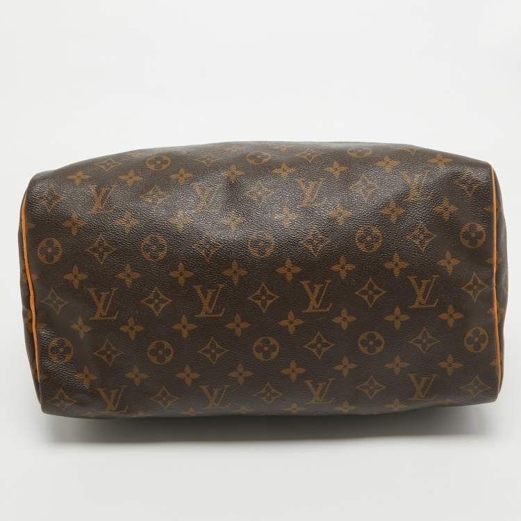 Pre Owned Louis Vuitton Monogram Canvas Speedy 35 Bag