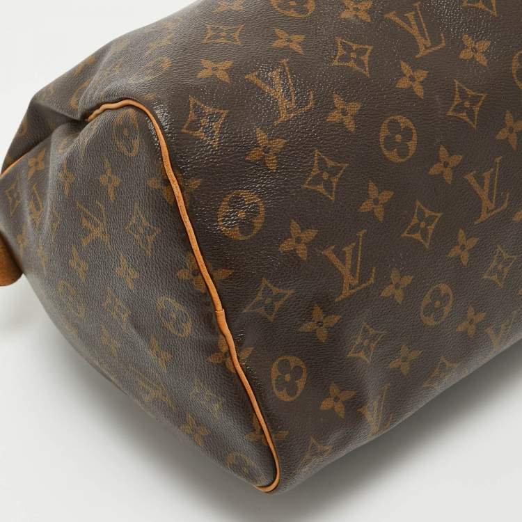 Pre Owned Louis Vuitton Monogram Canvas Speedy 35 Bag