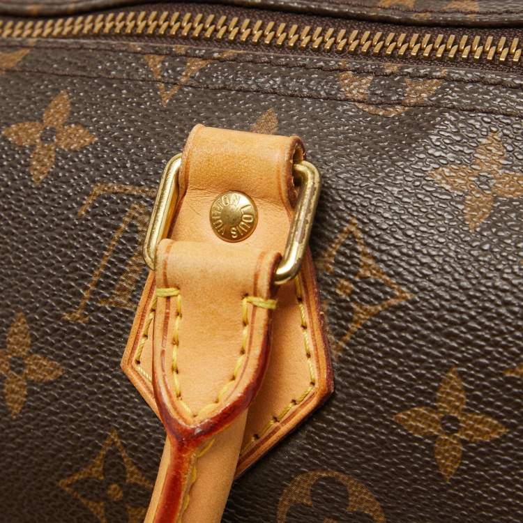 Pre Owned Louis Vuitton Monogram Canvas Speedy 35 Bag
