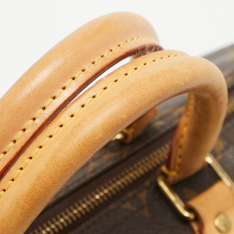Pre Owned Louis Vuitton Monogram Canvas Speedy 35 Bag