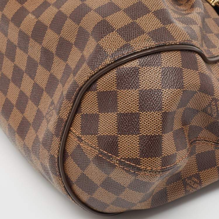 Pre Owned Louis Vuitton Damier Ebene Canvas Sistina PM Bag