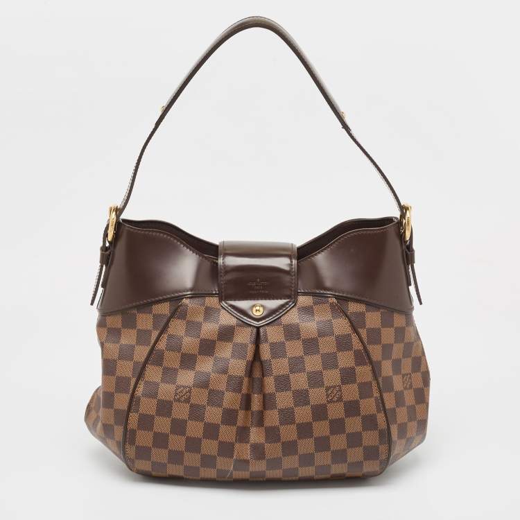 Pre Owned Louis Vuitton Damier Ebene Canvas Sistina PM Bag