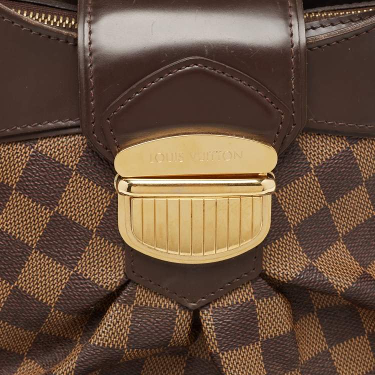 Pre Owned Louis Vuitton Damier Ebene Canvas Sistina PM Bag