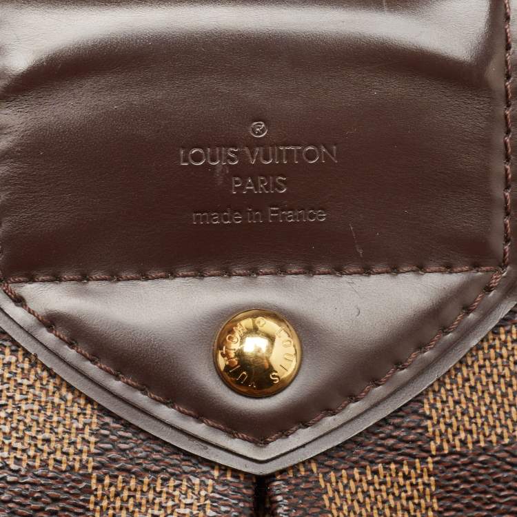 Pre Owned Louis Vuitton Damier Ebene Canvas Sistina PM Bag