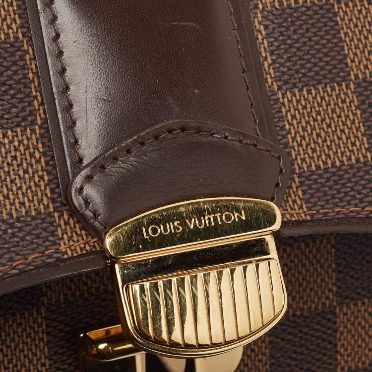 Pre Owned Louis Vuitton Damier Ebene Canvas Sistina Wallet