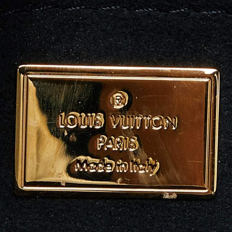 Pre Owned Louis Vuitton Black Monogram Vernis Spring Street Bag