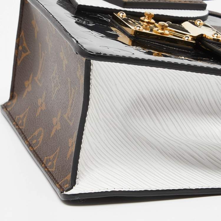 Pre Owned Louis Vuitton Black Monogram Vernis Spring Street Bag