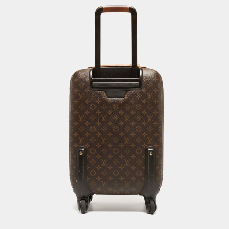 Pre Owned Louis Vuitton Monogram Canvas Zephyr 55 Luggage