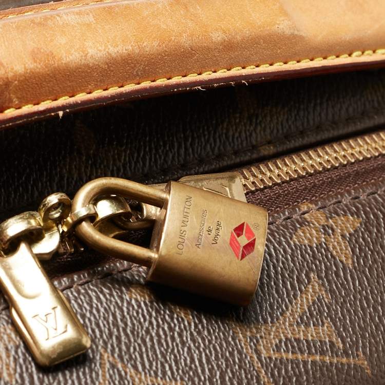 Pre Owned Louis Vuitton Monogram Canvas Zephyr 55 Luggage
