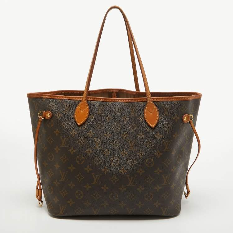 Pre Owned Louis Vuitton Monogram Canvas Neverfull MM Bag