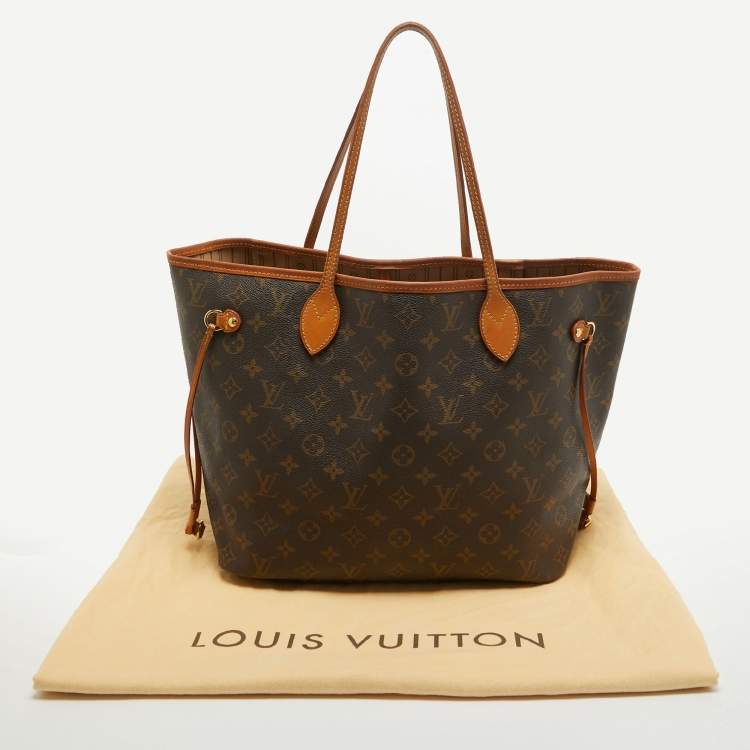 Pre Owned Louis Vuitton Monogram Canvas Neverfull MM Bag