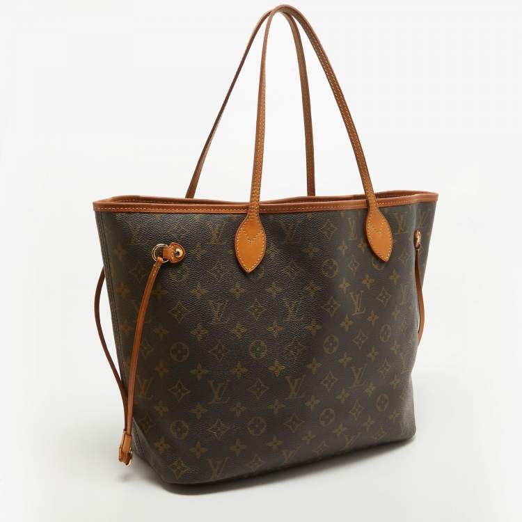 Pre Owned Louis Vuitton Monogram Canvas Neverfull MM Bag