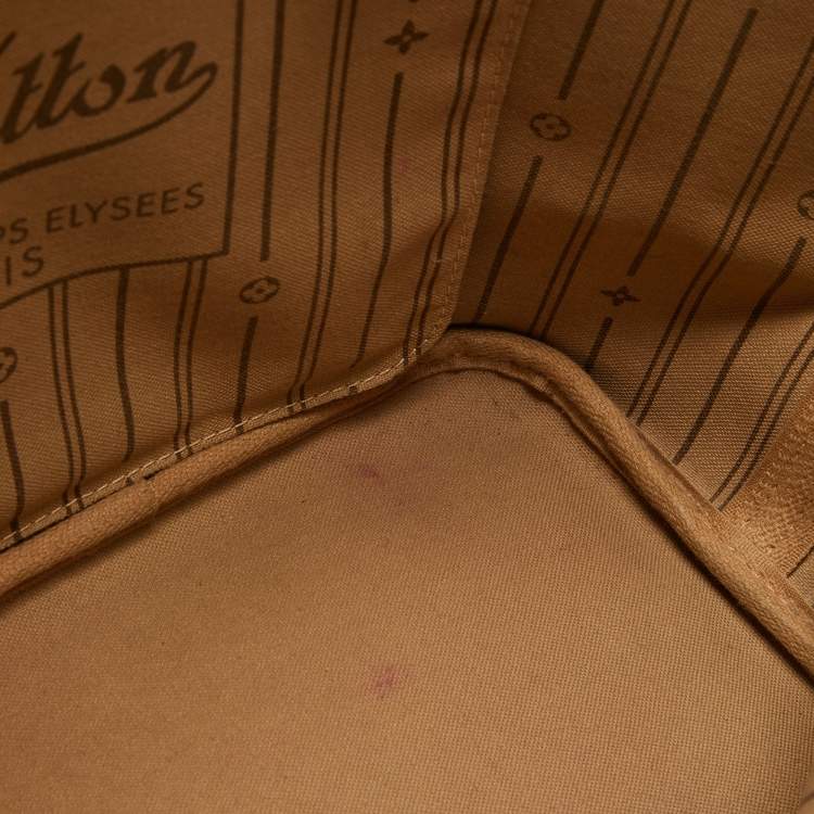 Pre Owned Louis Vuitton Monogram Canvas Neverfull MM Bag