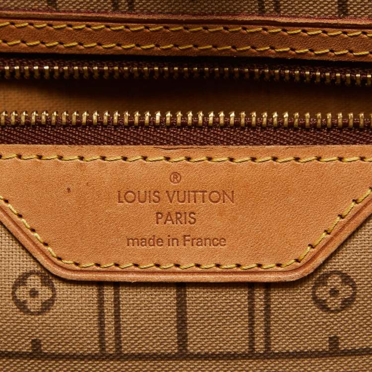 Pre Owned Louis Vuitton Monogram Canvas Neverfull MM Bag