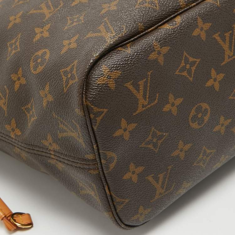Pre Owned Louis Vuitton Monogram Canvas Neverfull MM Bag