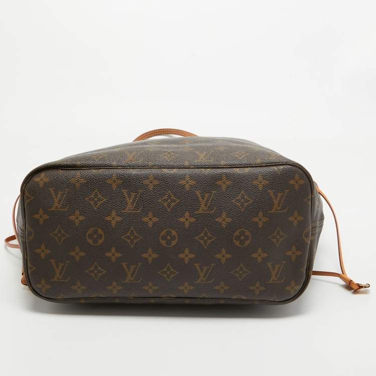 Pre Owned Louis Vuitton Monogram Canvas Neverfull MM Bag