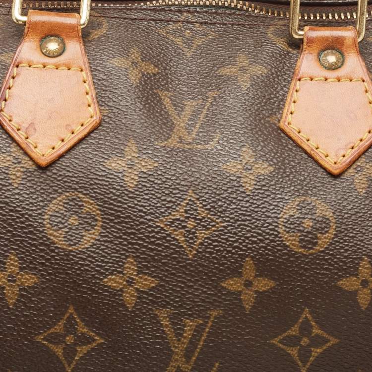 Pre Owned Louis Vuitton Monogram Canvas Speedy 25 Bag