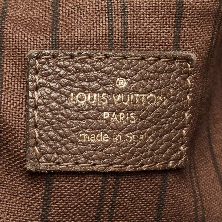 Pre Owned Louis Vuitton Ombre Monogram Empreinte Leather Citadine GM Bag