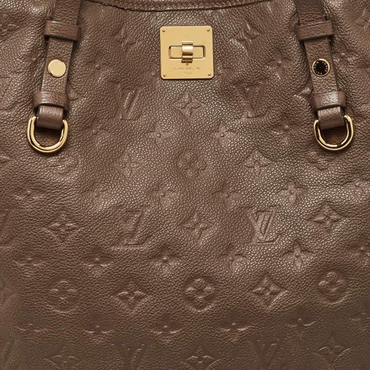 Pre Owned Louis Vuitton Ombre Monogram Empreinte Leather Citadine GM Bag