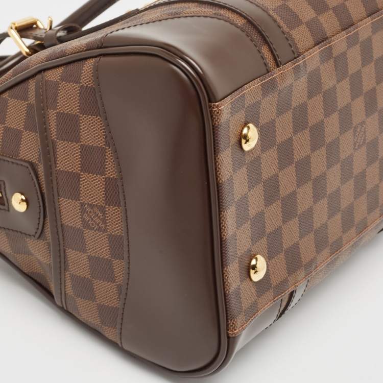 Pre Owned Louis Vuitton Damier Ebene Canvas Berkeley Bag