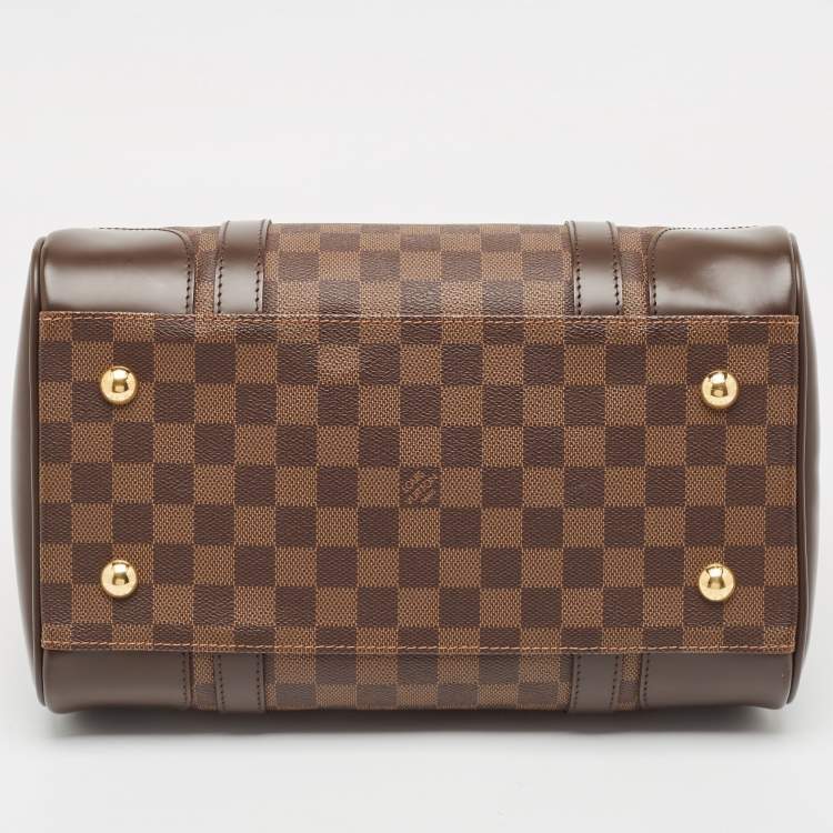 Pre Owned Louis Vuitton Damier Ebene Canvas Berkeley Bag