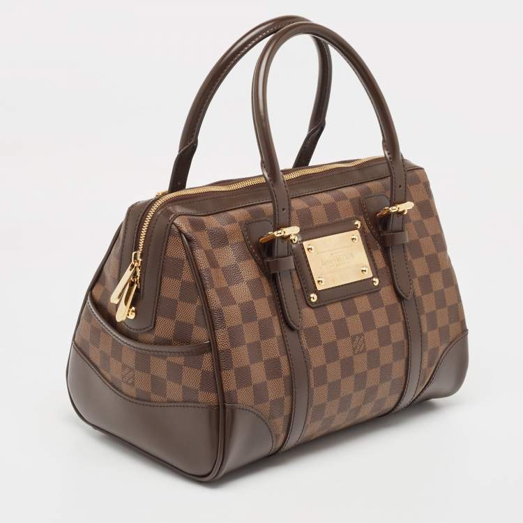Pre Owned Louis Vuitton Damier Ebene Canvas Berkeley Bag