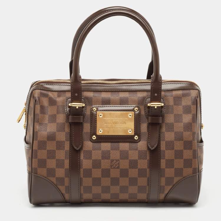 Pre Owned Louis Vuitton Damier Ebene Canvas Berkeley Bag