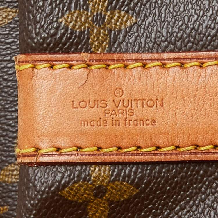 Pre Owned Louis Vuitton Monogram Canvas Keepall Bandouliere 60 Bag