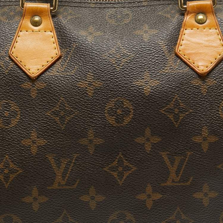 Pre Owned Louis Vuitton Monogram Canvas Speedy 30 Bag