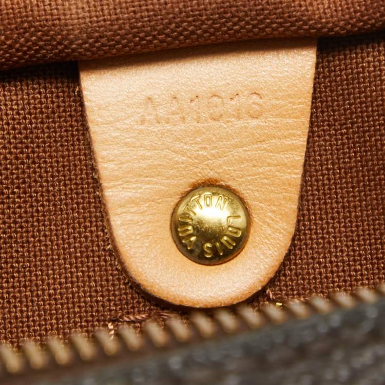 Pre Owned Louis Vuitton Monogram Canvas Speedy 30 Bag