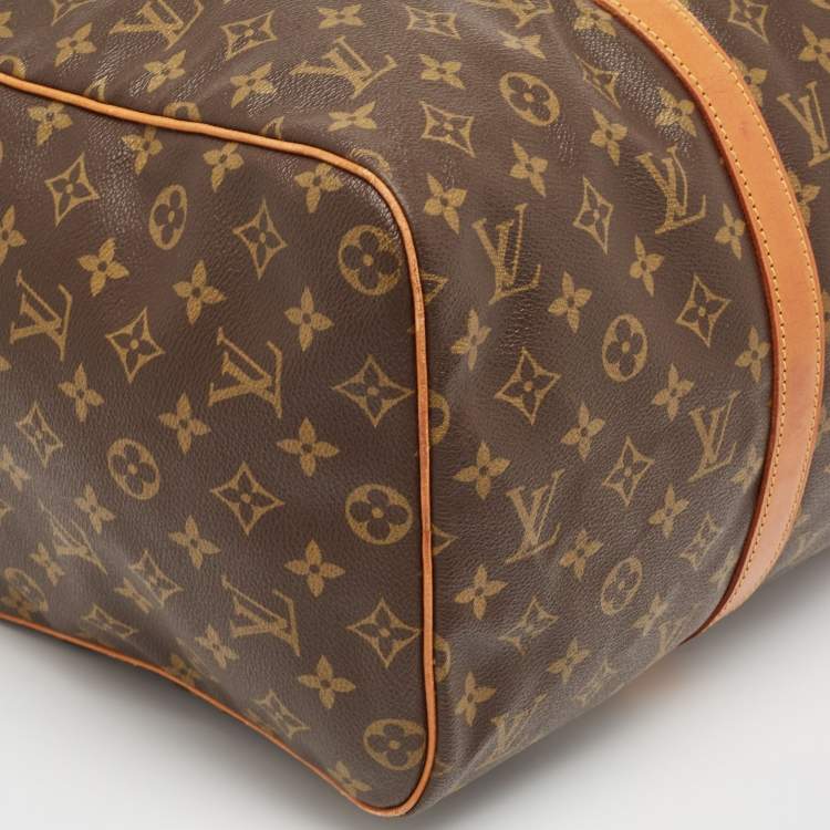 Pre Owned Louis Vuitton Monogram Canvas Keepall 45 Bag