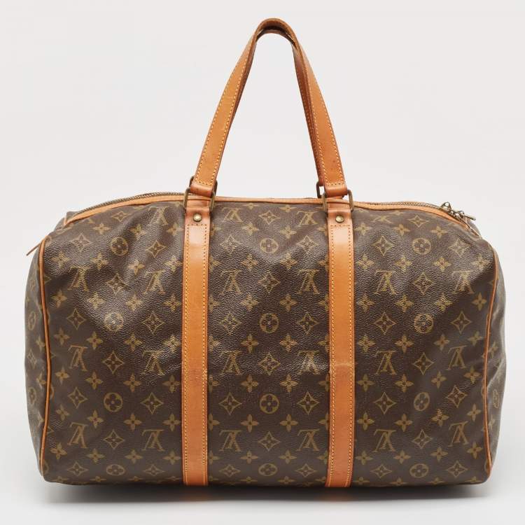 Pre Owned Louis Vuitton Monogram Canvas Keepall 45 Bag