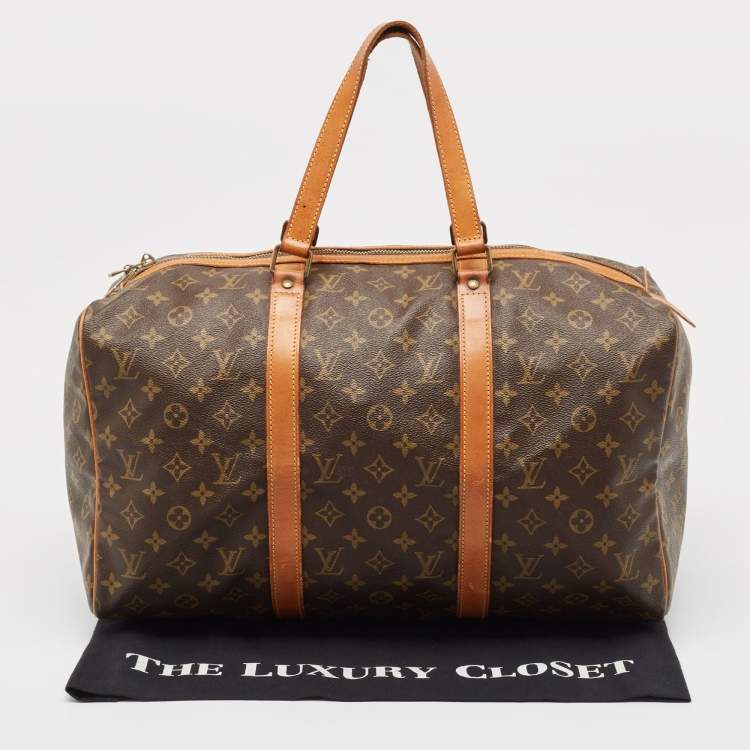 Pre Owned Louis Vuitton Monogram Canvas Keepall 45 Bag