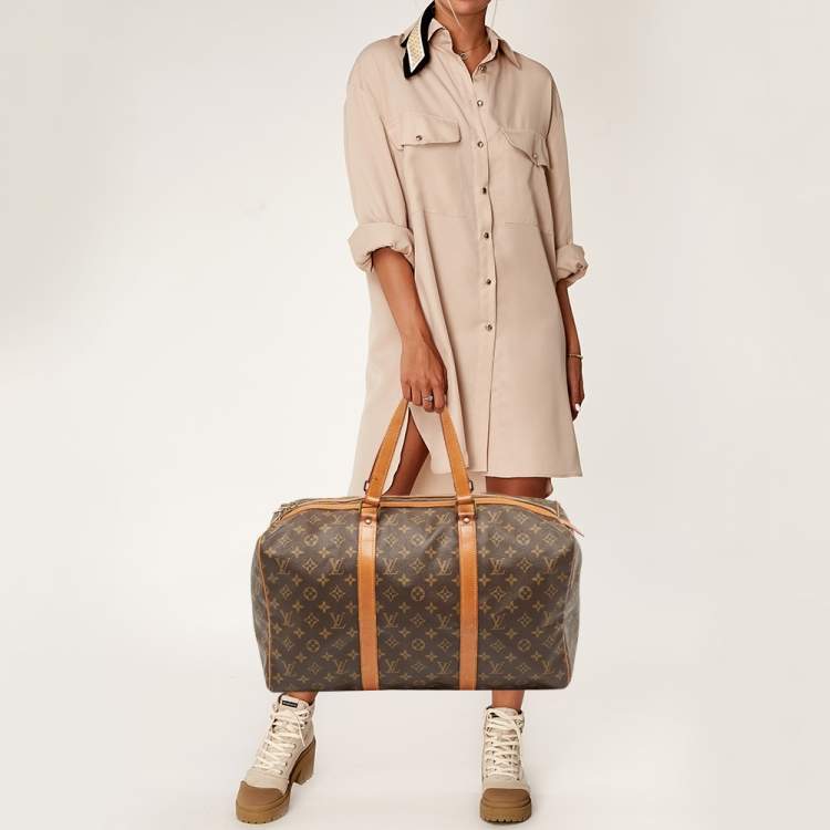 Pre Owned Louis Vuitton Monogram Canvas Keepall 45 Bag