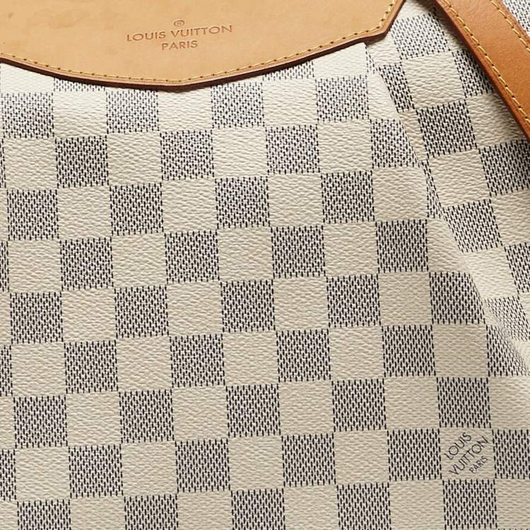 Pre Owned Louis Vuitton Damier Azur Canvas Siracusa MM Bag