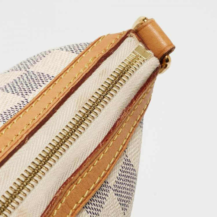 Pre Owned Louis Vuitton Damier Azur Canvas Siracusa MM Bag