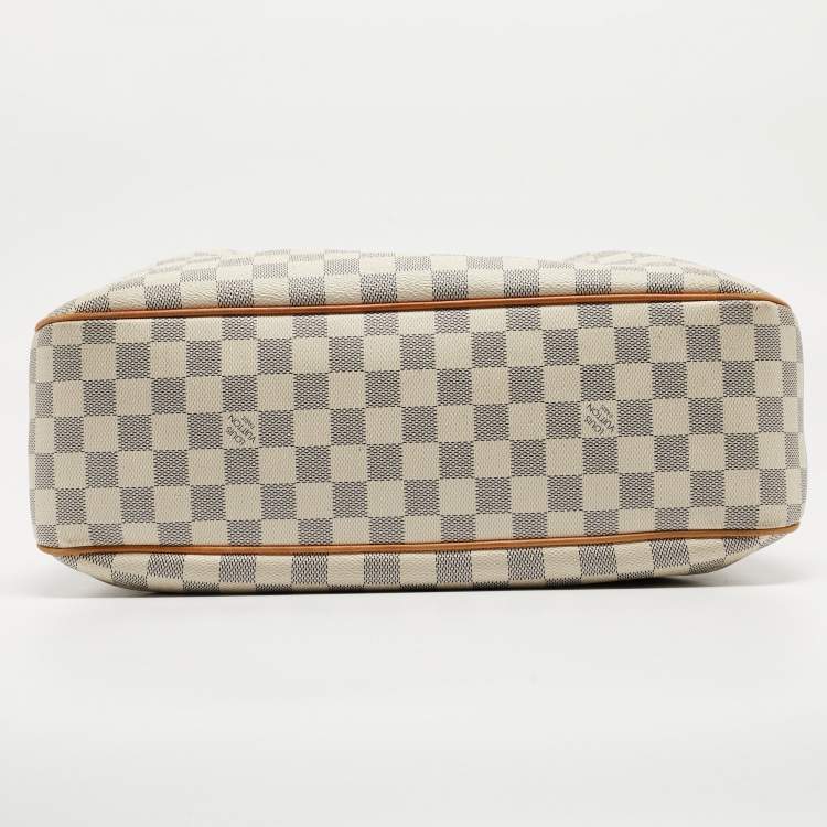 Pre Owned Louis Vuitton Damier Azur Canvas Siracusa MM Bag