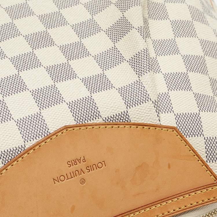 Pre Owned Louis Vuitton Damier Azur Canvas Siracusa MM Bag