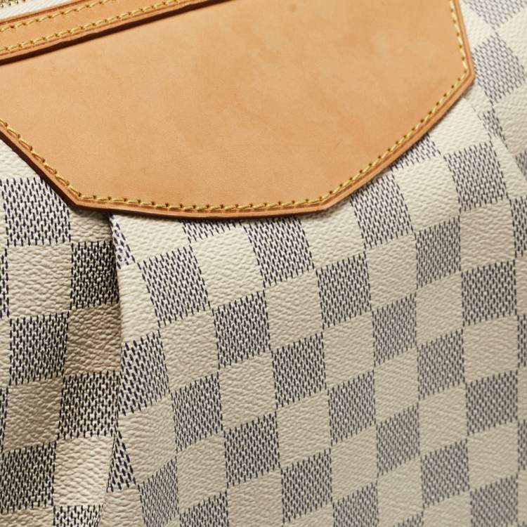 Pre Owned Louis Vuitton Damier Azur Canvas Siracusa MM Bag